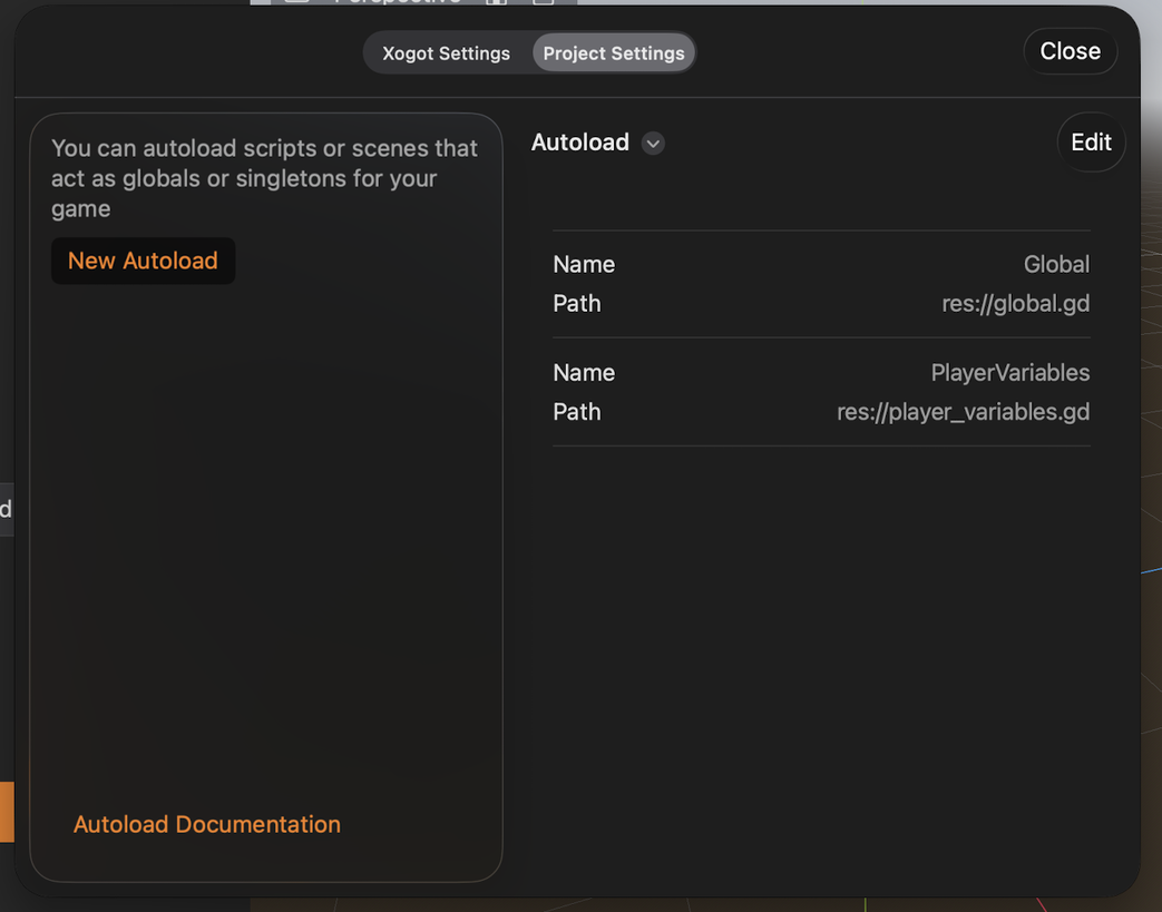 Example Auto Load Documentation