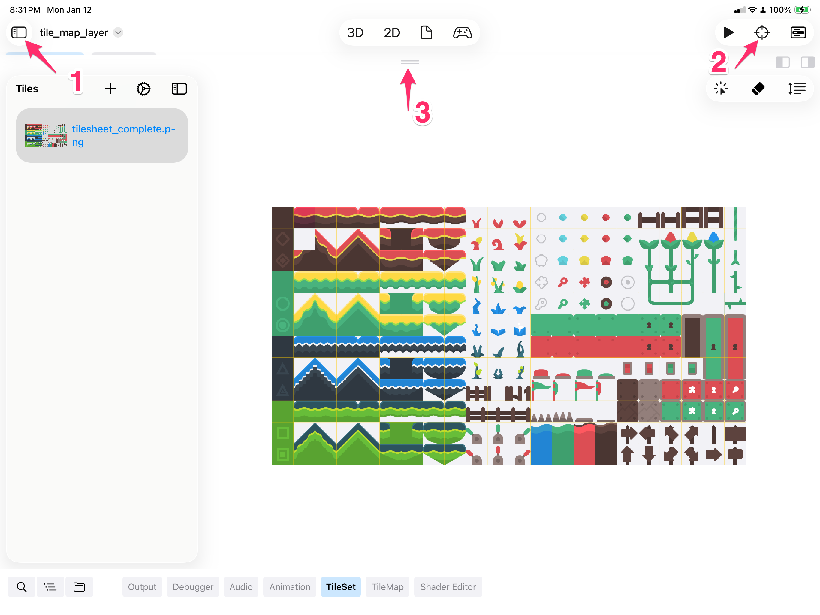 Tile Set Programming Documentation